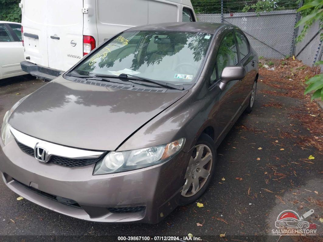 2HGFA1F57AH576358 2010 HONDA CIVIC photo no. 2