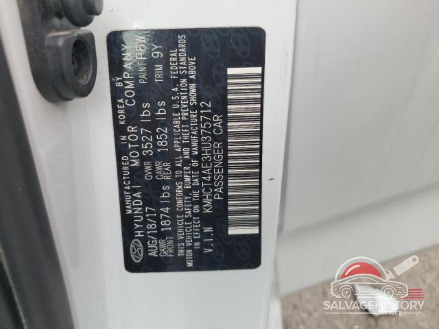 KMHCT4AE3HU375712 2017 HYUNDAI ACCENT photo no. 12