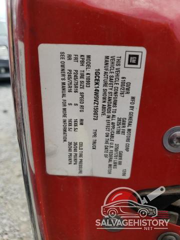 1GCEK14W9VZ159073 1997 CHEVROLET GMT photo no. 12