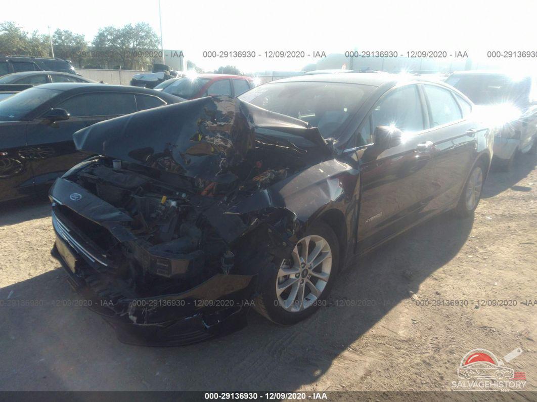 3FA6P0LUXKR118912 2019 FORD FUSION HYBRID photo no. 2