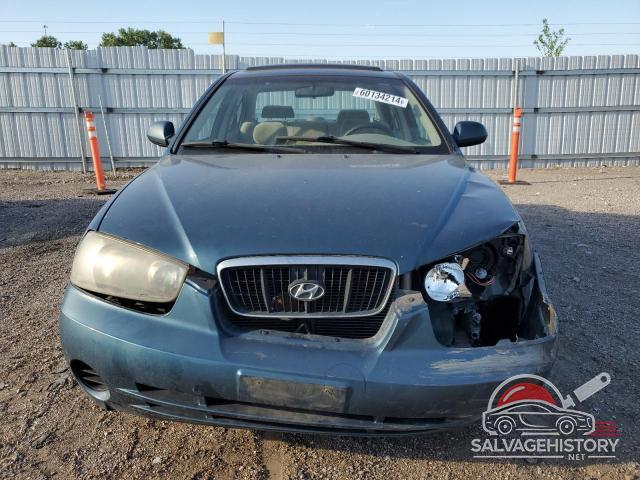 KMHDN45D13U494030 2003 HYUNDAI ELANTRA photo no. 5