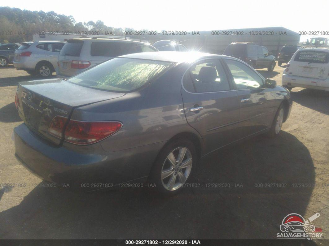JTHBA30G955128475 2005 LEXUS ES 330 photo no. 4