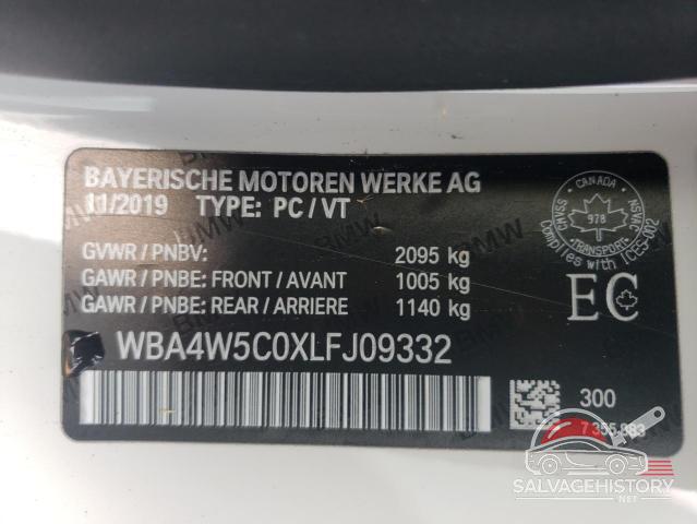 WBA4W5C0XLFJ09332 2020 BMW 4 SERIES photo no. 12