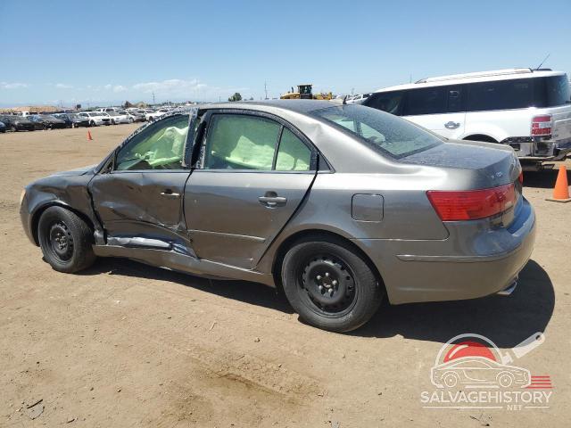 5NPET46F59H446385 2009 HYUNDAI SONATA photo no. 2