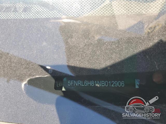 5FNRL6H81NB012906 2022 HONDA ODYSSEY photo no. 13