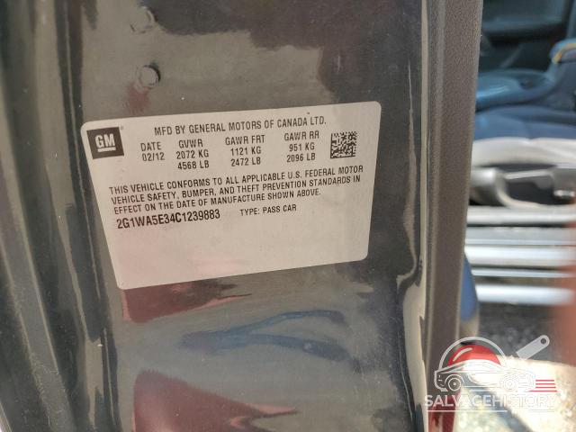 2G1WA5E34C1239883 2012 CHEVROLET IMPALA photo no. 12