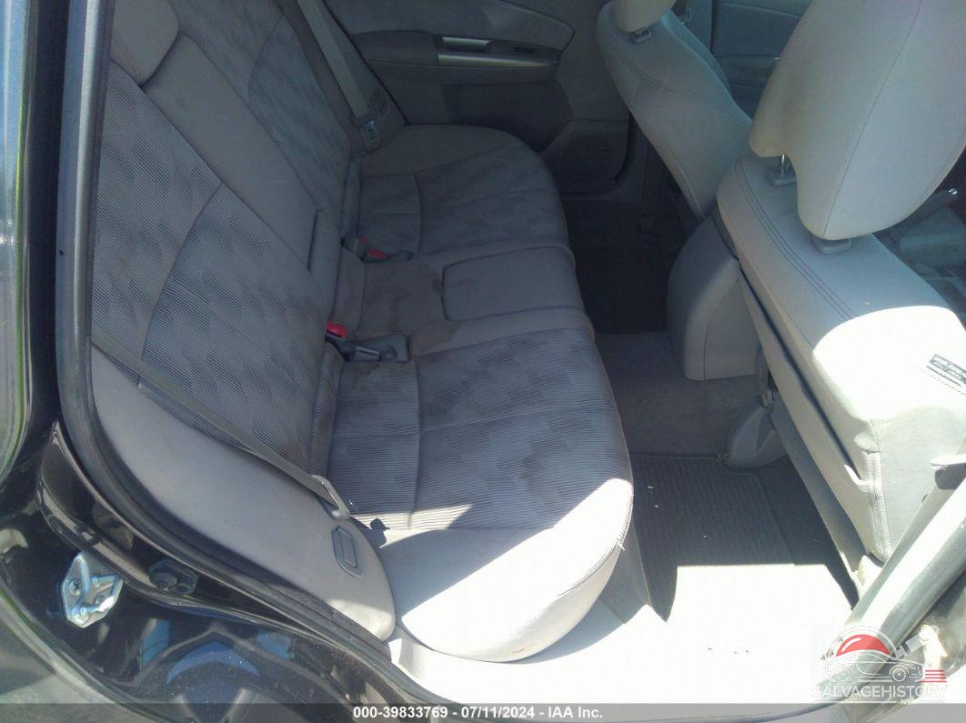 JF2SH6CCXAH795525 2010 SUBARU FORESTER photo no. 8