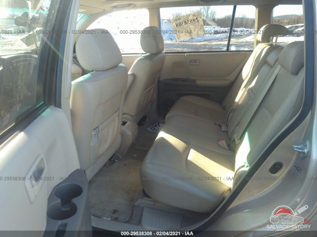 JTEEP21A940029227 2004 TOYOTA HIGHLANDER photo no. 8