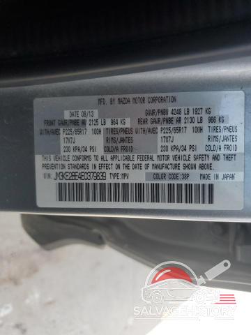 JM3KE2BE4E0379839 2014 MAZDA CX-5 photo no. 12