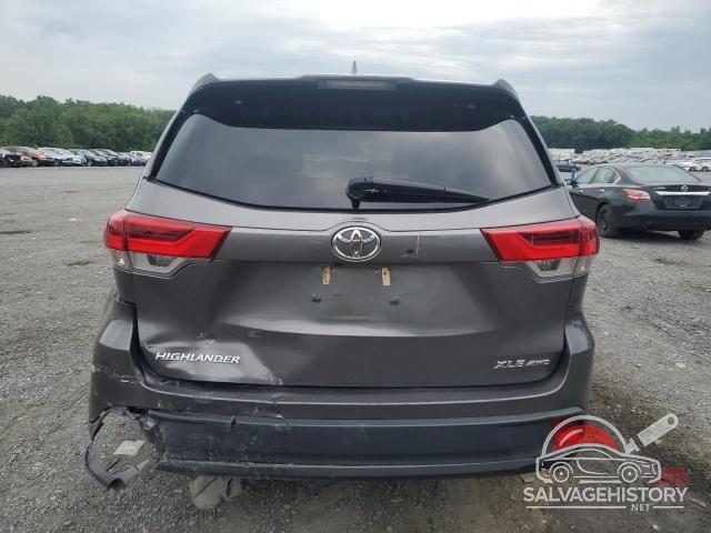 5TDJZRFH2HS472589 2017 TOYOTA HIGHLANDER photo no. 6