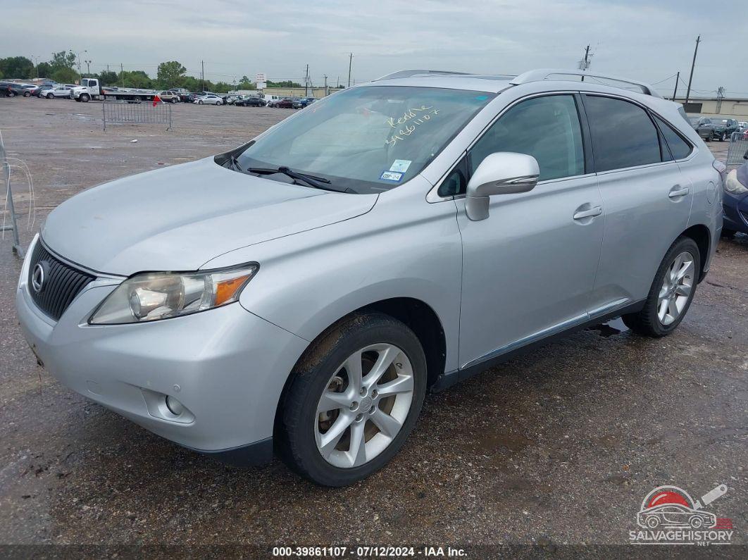 2T2ZK1BA0AC022547 2010 LEXUS RX 350 photo no. 2