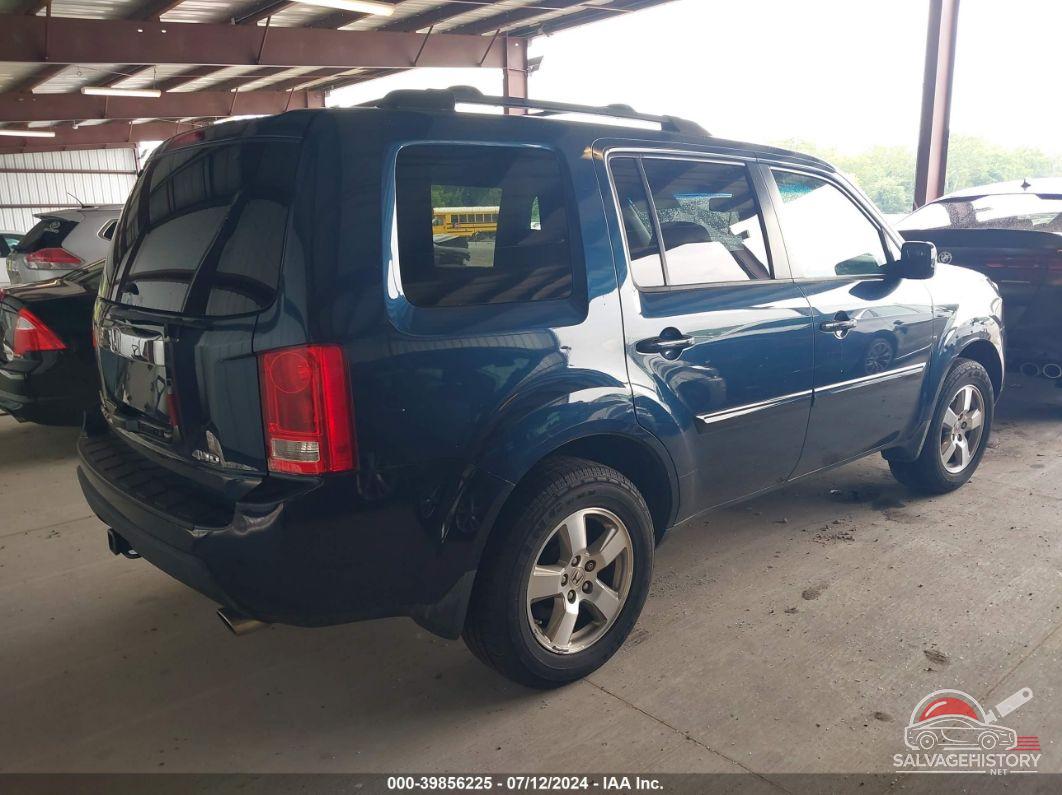 5FNYF4H53AB007715 2010 HONDA PILOT photo no. 4
