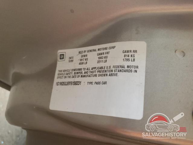 1G1ND52J8Y6158231 2000 CHEVROLET MALIBU photo no. 12