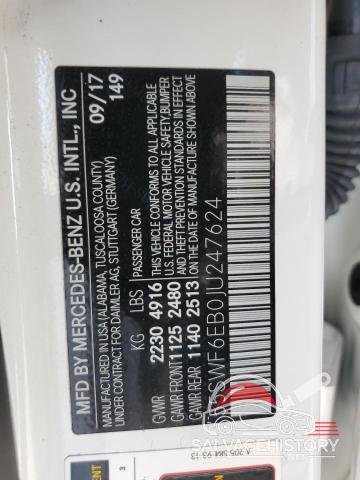 55SWF6EB0JU247624 2018 MERCEDES-BENZ C-CLASS photo no. 12
