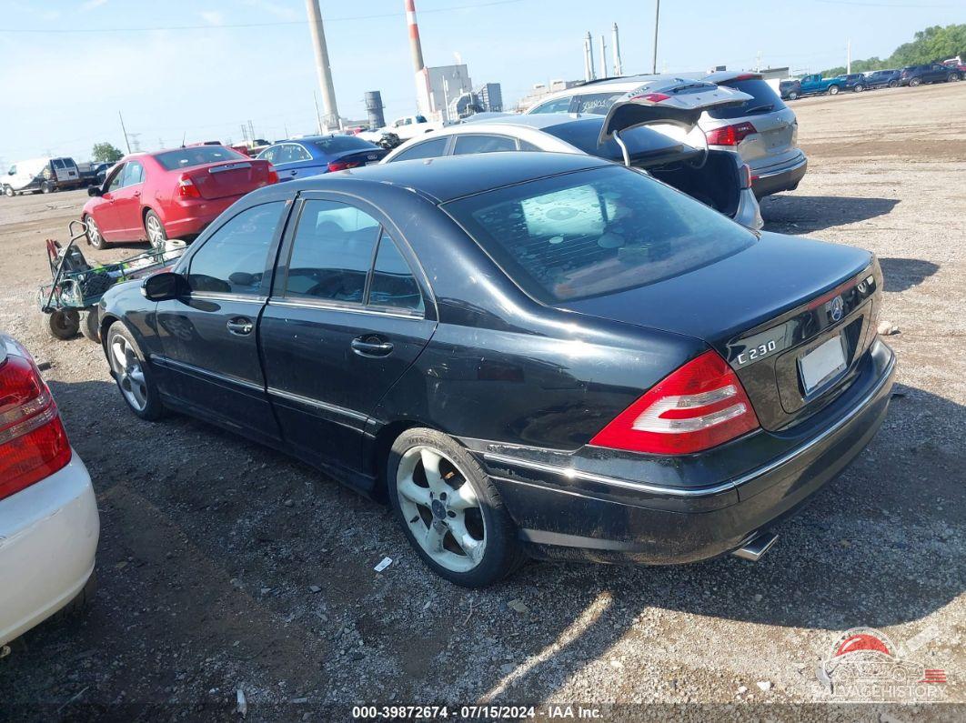 WDBRF52HX6F750760 2006 MERCEDES-BENZ C 230 photo no. 3