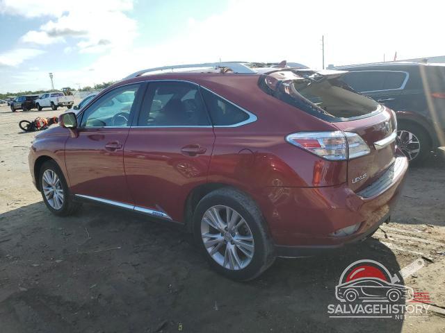 JTJBC1BA5A2023398 2010 LEXUS RX450 photo no. 2