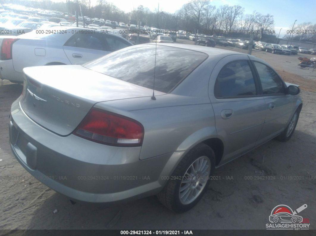 1C3EL56R85N622263 2005 CHRYSLER SEBRING SDN photo no. 4