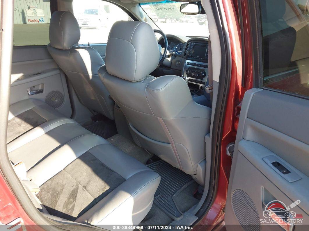 1J8HR783X7C513189 2007 JEEP GRAND CHEROKEE photo no. 8