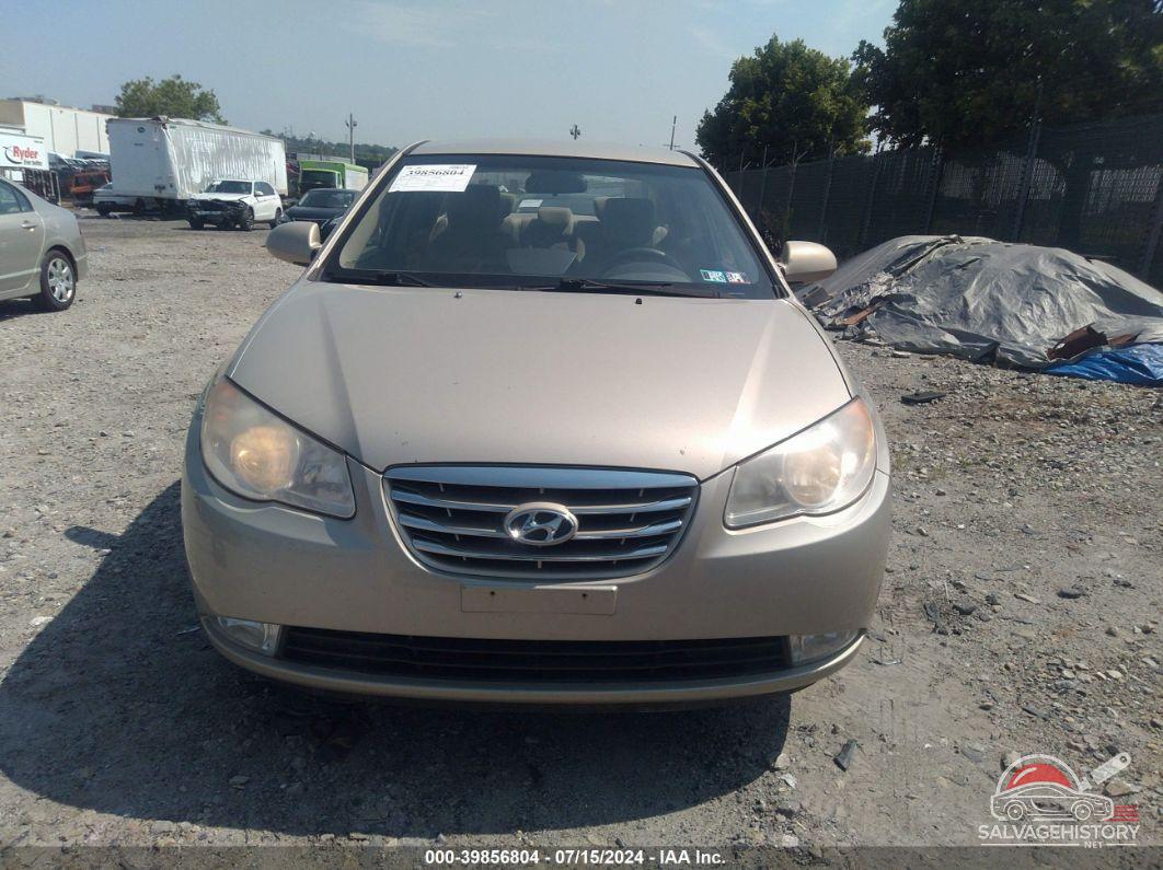 KMHDU4AD4AU127581 2010 HYUNDAI ELANTRA photo no. 6