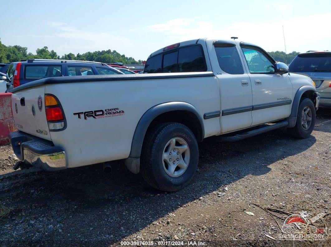 5TBBT44171S145540 2001 TOYOTA TUNDRA photo no. 4