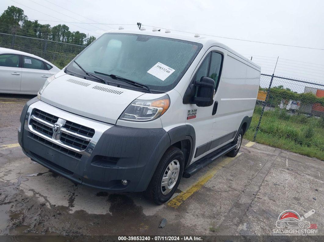3C6TRVAG7GE117918 2016 RAM PROMASTER 1500 photo no. 2