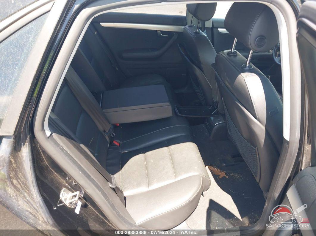 WAUAF78E58A005290 2008 AUDI A4 photo no. 8