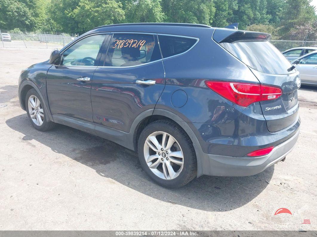 5XYZUDLAXDG087669 2013 HYUNDAI SANTA FE photo no. 3