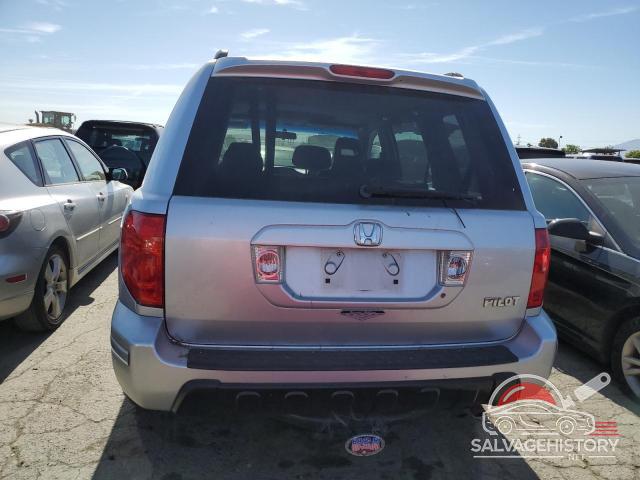 2HKYF18565H523203 2005 HONDA PILOT photo no. 6