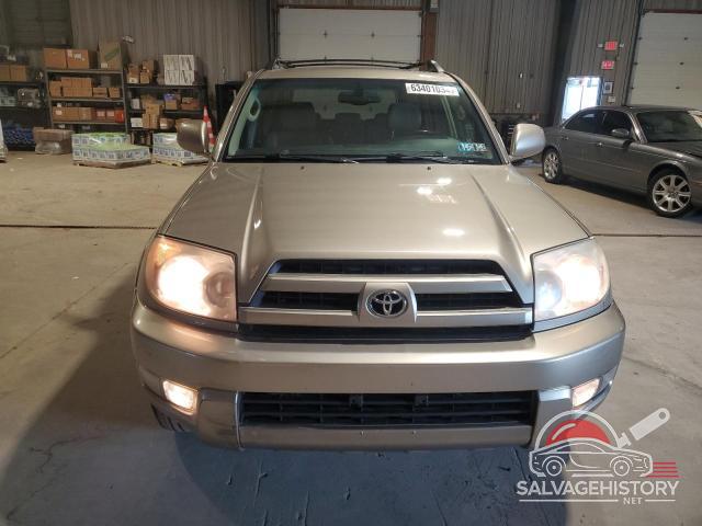 JTEBU17R858042766 2005 TOYOTA 4RUNNER photo no. 5