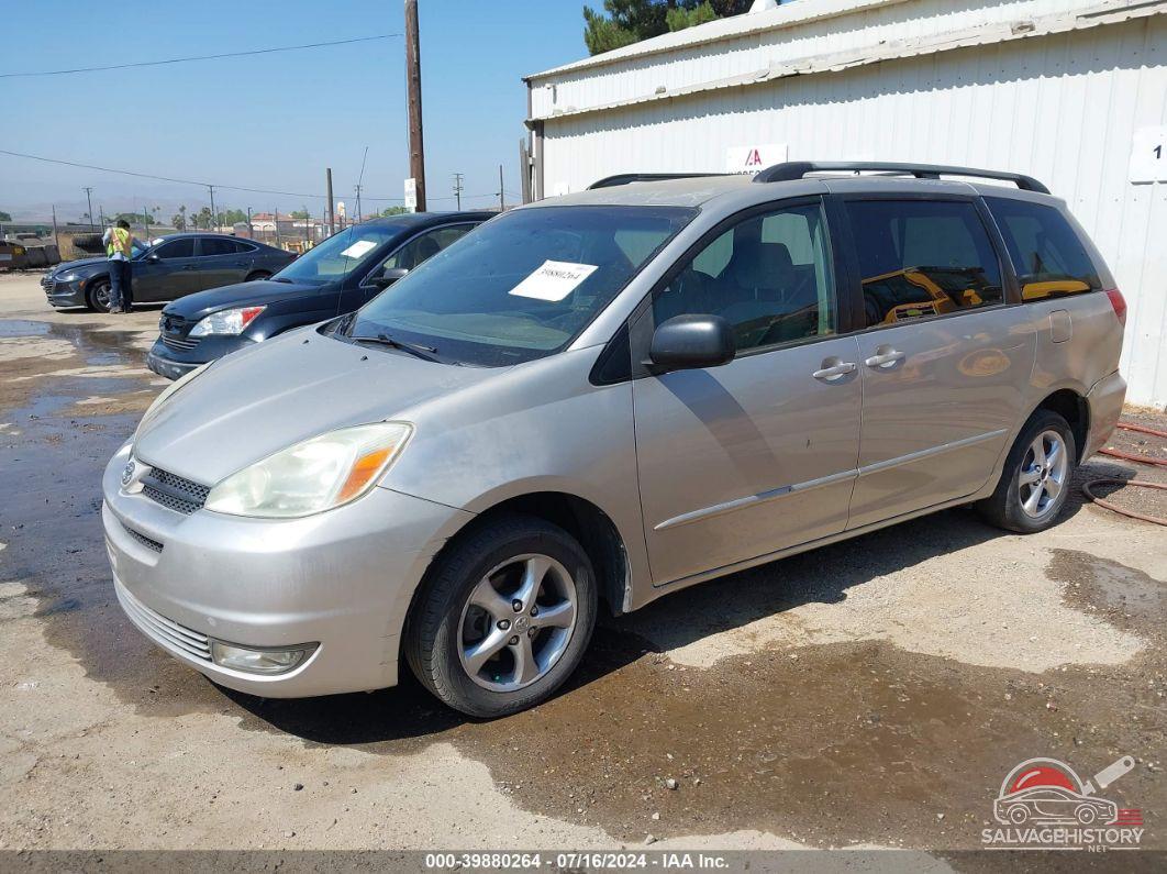 5TDZA23C64S039314 2004 TOYOTA SIENNA photo no. 2