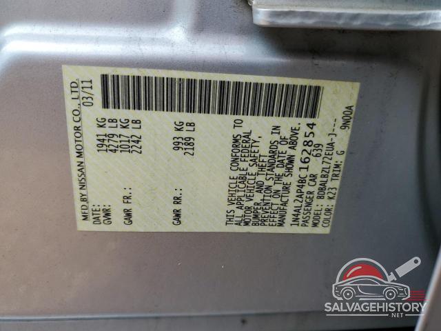 1N4AL2AP4BC162854 2011 NISSAN ALTIMA photo no. 12
