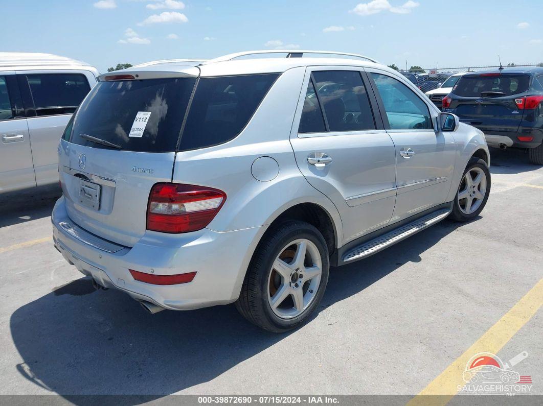 4JGBB72E19A449324 2009 MERCEDES-BENZ ML 550 photo no. 4