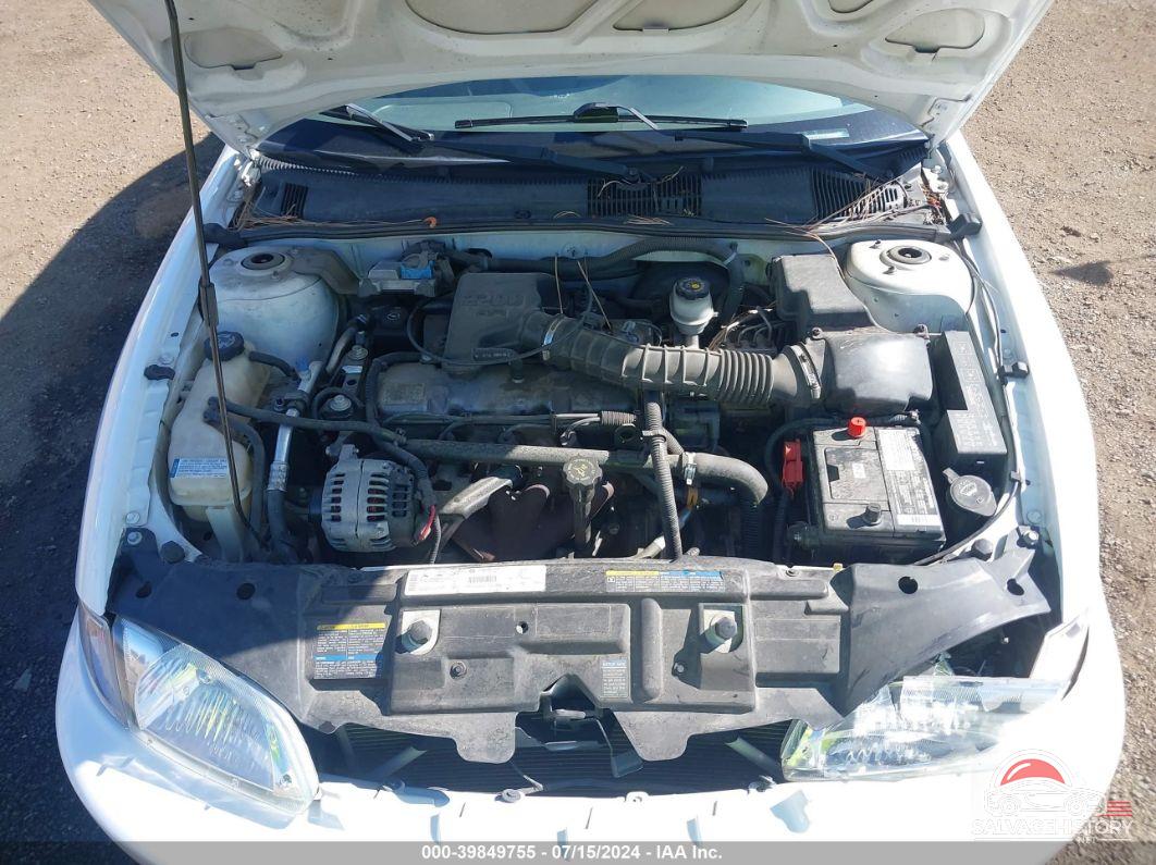 1G1JC524727192741 2002 CHEVROLET CAVALIER photo no. 10