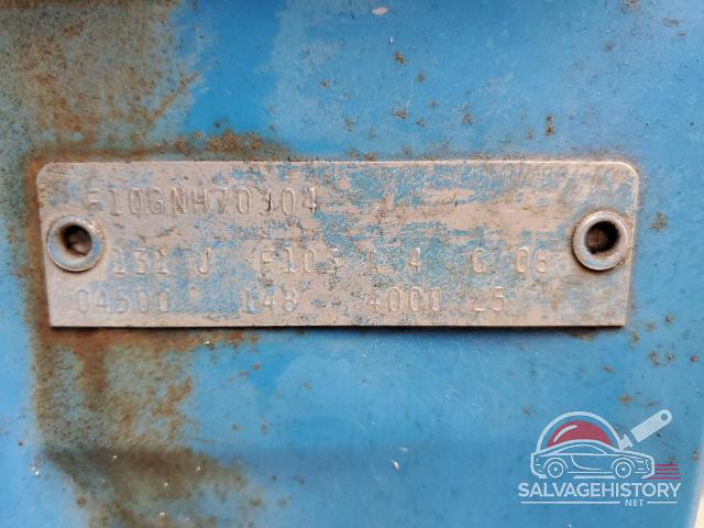 F10GNH70304 1970 FORD ALL OTHER photo no. 13