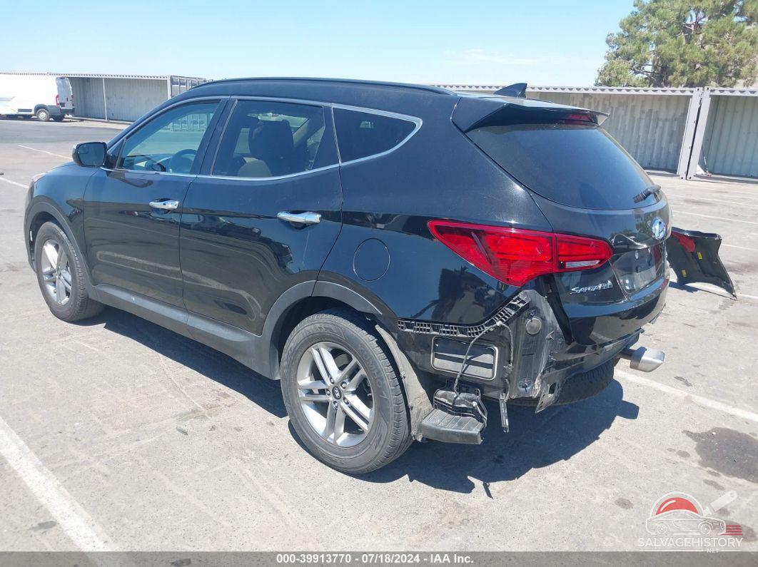 5NMZU3LB8JH057445 2018 HYUNDAI SANTA FE SPORT photo no. 3