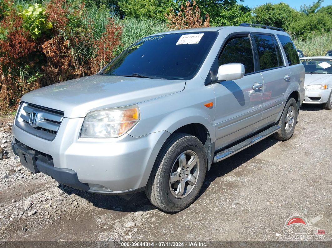 5FNYF18398B055436 2008 HONDA PILOT photo no. 2
