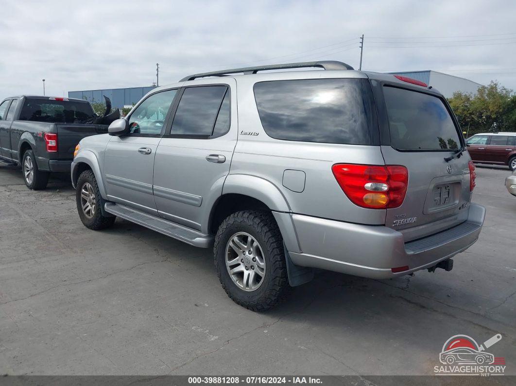 5TDBT48A23S203901 2003 TOYOTA SEQUOIA photo no. 3