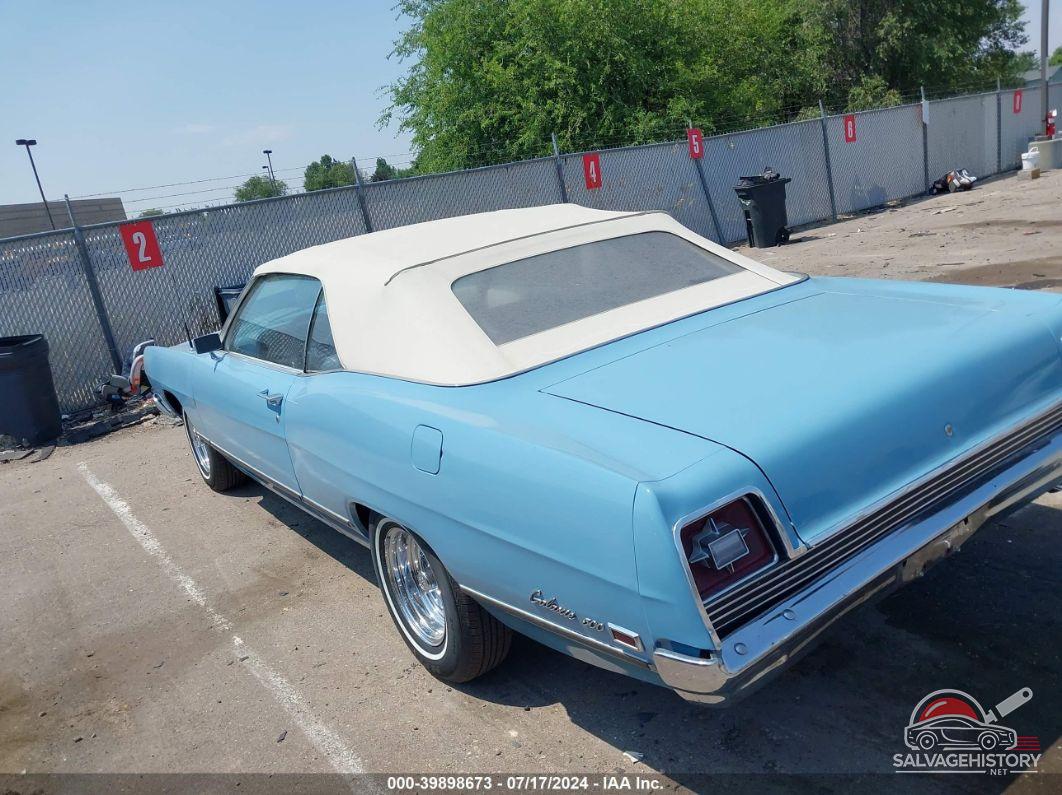 9U57F123902 1969 FORD GALAXIE 500 photo no. 3