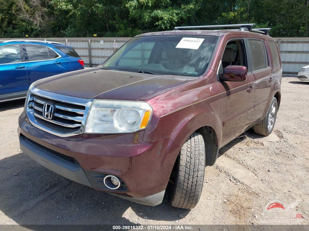 5FNYF3H50CB040572 2012 HONDA PILOT photo no. 2