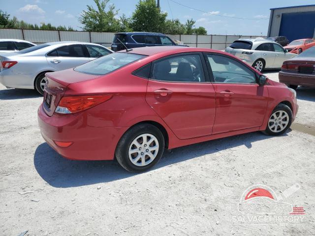 KMHCT4AE9EU650365 2014 HYUNDAI ACCENT photo no. 3