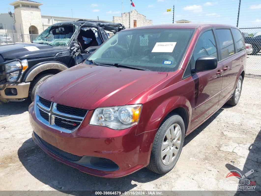 2C4RDGBG8GR382194 2016 DODGE GRAND CARAVAN photo no. 2