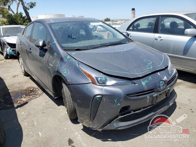 JTDKAMFU6N3183112 2022 TOYOTA PRIUS NIGH photo no. 4