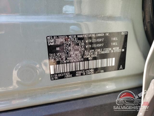 2T3W1RFV8PW267648 2023 TOYOTA RAV4 photo no. 13