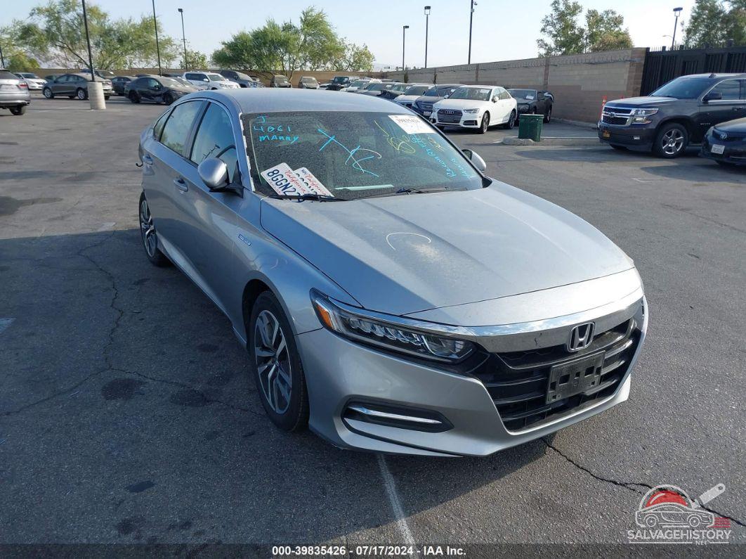 1HGCV3F19JA016002 2018 HONDA ACCORD HYBRID photo no. 1