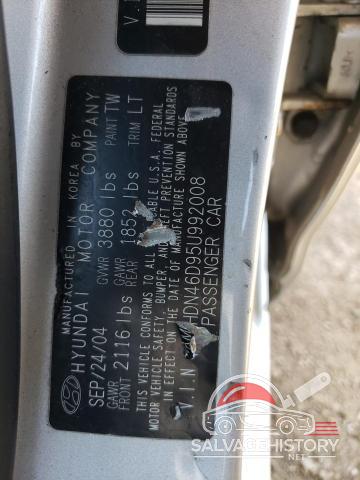 KMHDN46D95U992008 2005 HYUNDAI ELANTRA photo no. 12