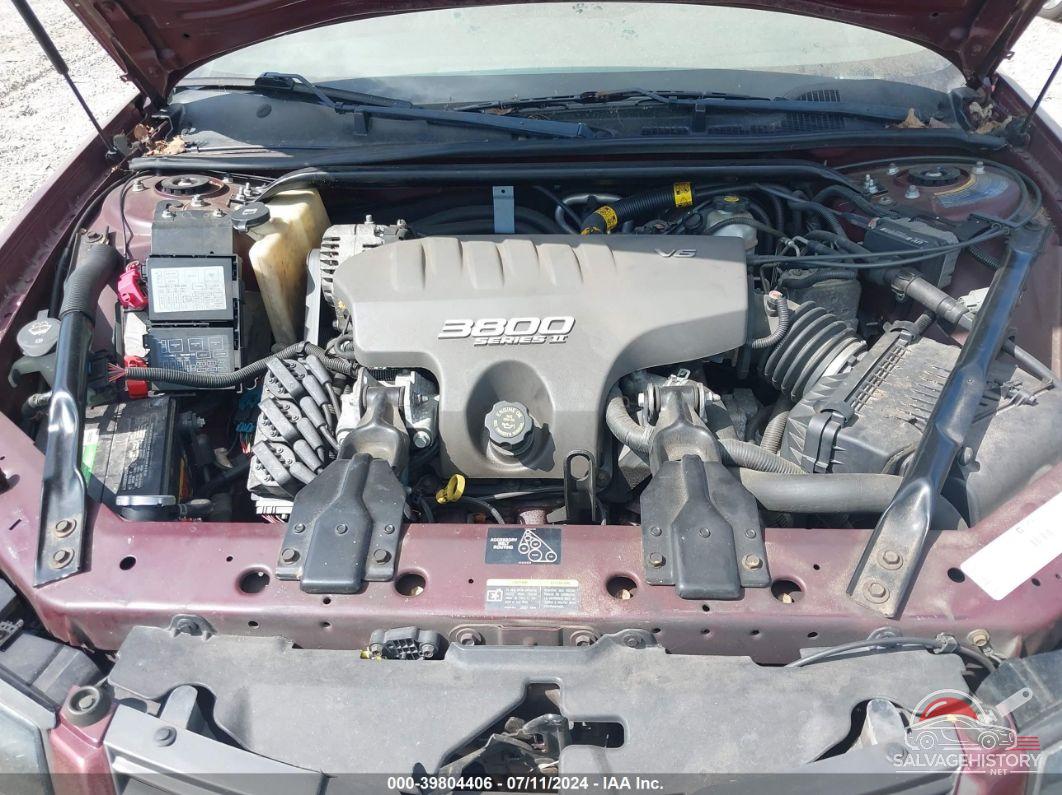 2G1WH55K629336229 2002 CHEVROLET IMPALA photo no. 10