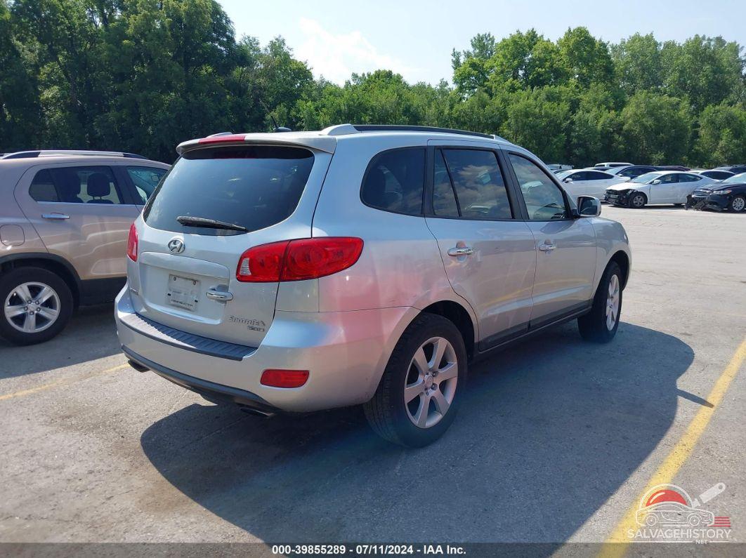 5NMSH13E08H209443 2008 HYUNDAI SANTA FE photo no. 4