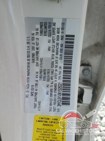 3MYDLBYV8KY526021 2019 TOYOTA YARIS photo no. 12