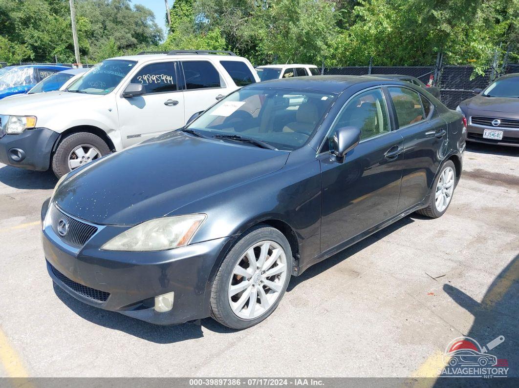 JTHBK262465016428 2006 LEXUS IS 250 photo no. 2