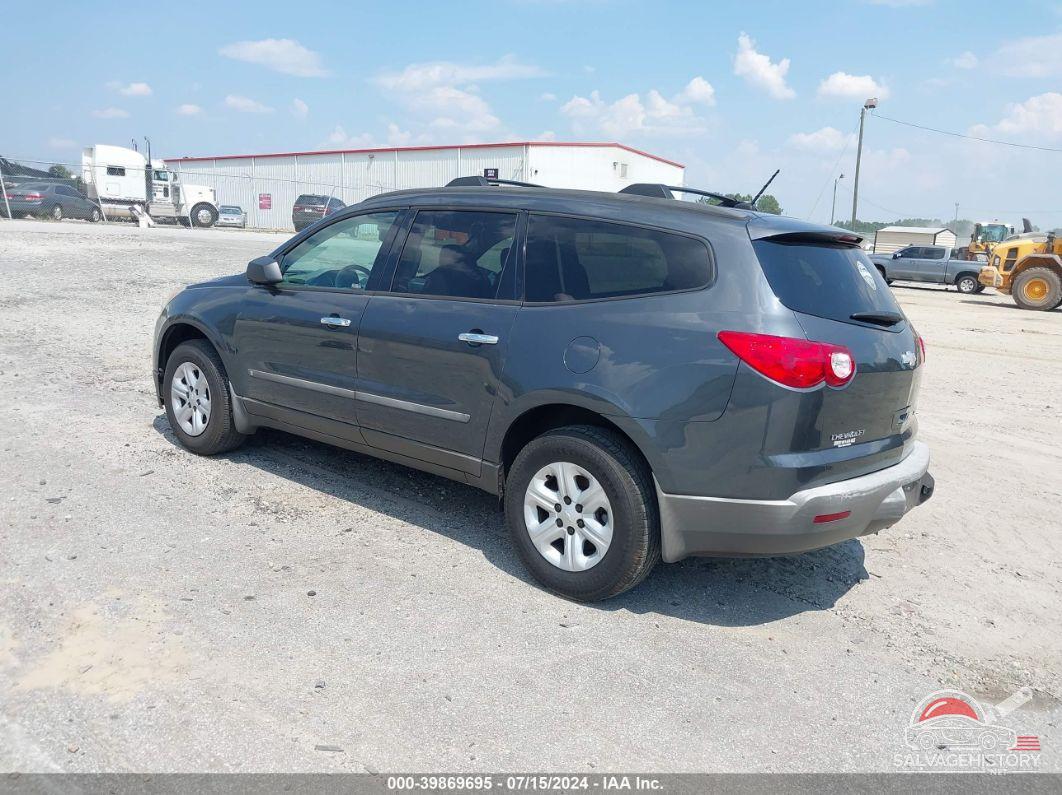 1GNER13D49S175103 2009 CHEVROLET TRAVERSE photo no. 3